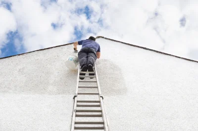 Peinture extérieure à Golleville — façades et ravalement